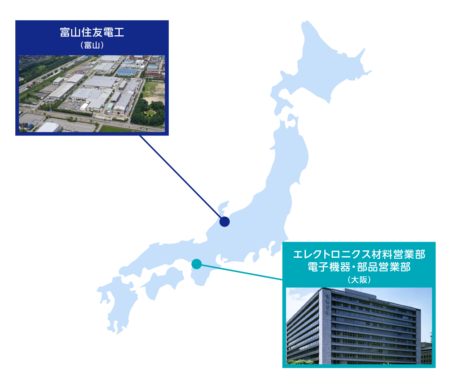 拠製造・販売拠点地図