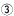 (3)
