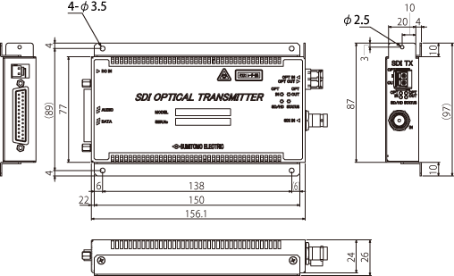 SUMINET-5501-M1* 送信機