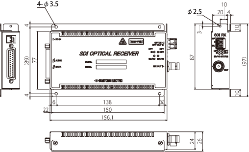 SUMINET-5501-M1* 受信機