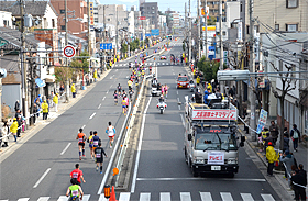 今年も多くのランナーが参加していました。