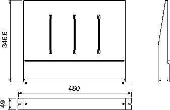 ４ユニット収納ラック