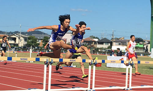 1種目目の200mハードル